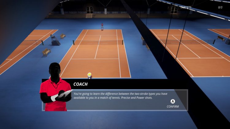 Tennis World Tour 2 Practice Mode