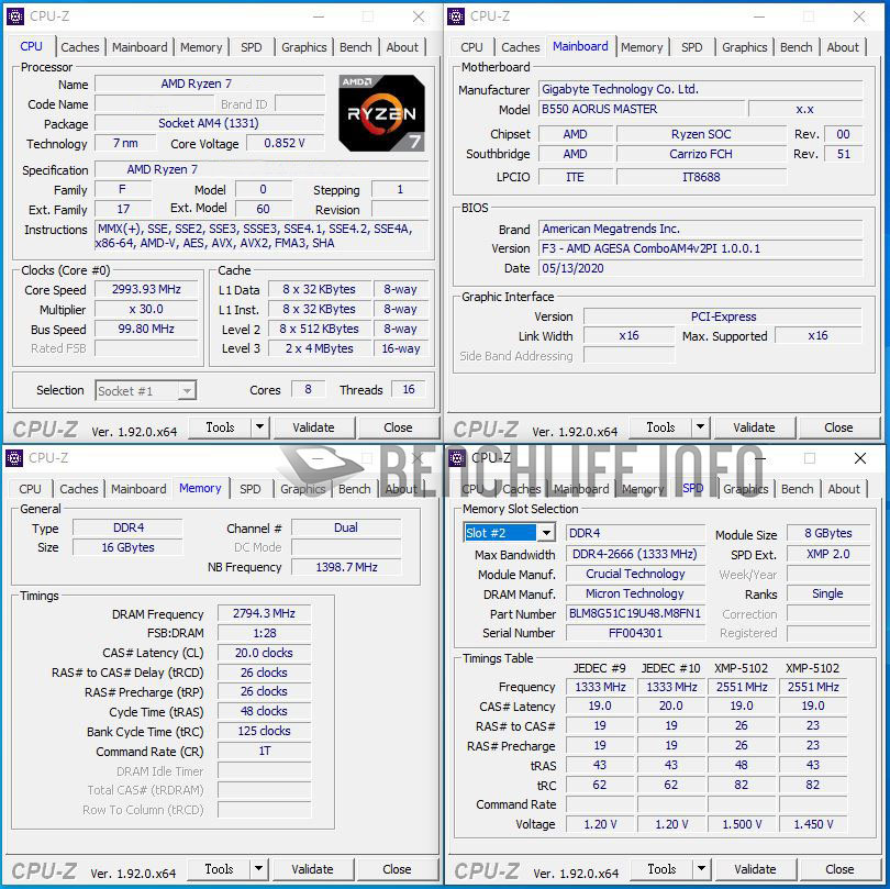 AMD Ryzen 7 4700G 8 Core Renoir APU_DDR4-5400 MHz Memory Overclock