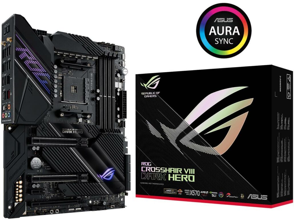 ASUS ROG Crosshair VIII DARK HERO Motherboard_ AMD Ryzen 5000 Desktop CPU