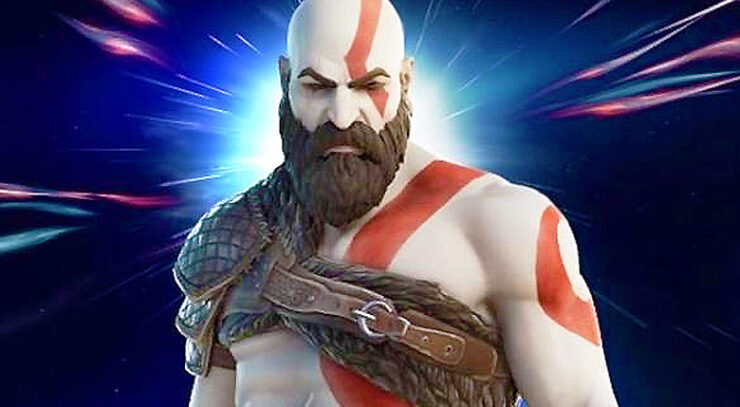 Fortnite God of War