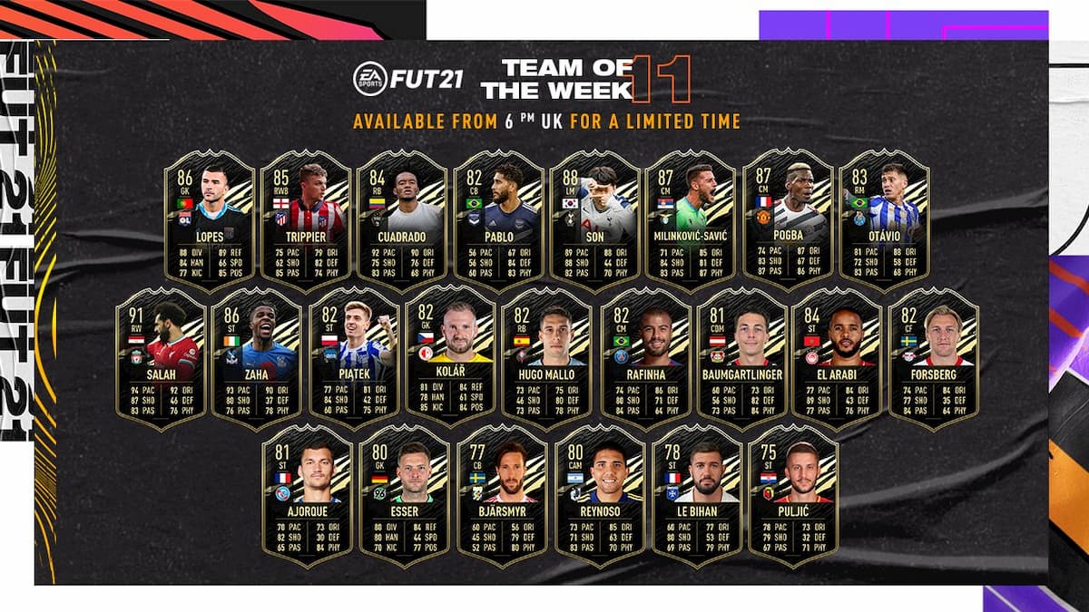 FIFA 21 Ultimate TOTW11